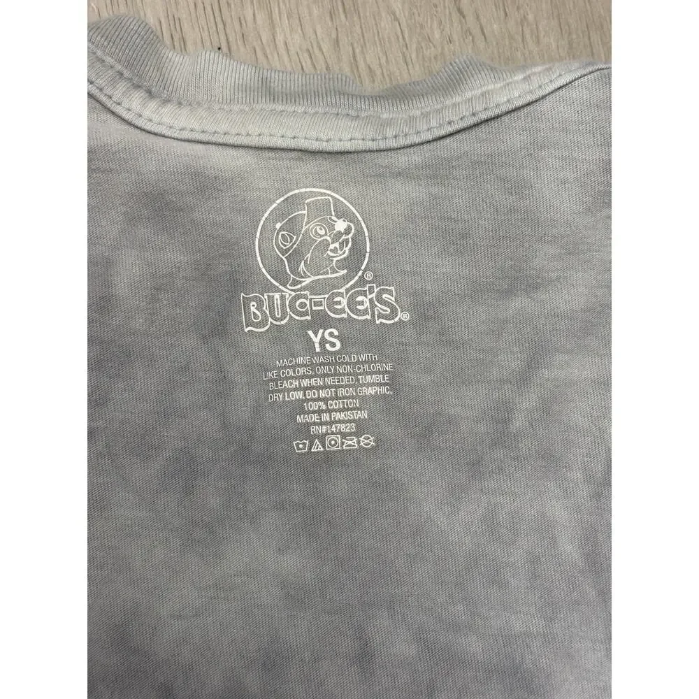 Bucees T Shirt Gray Tie Dye In My Buc-ee's Era Graphic T Shirt Retro Youth S